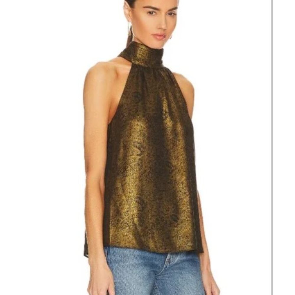 NWT | Joie Metallic Halter Top | XXS